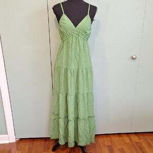 Kut From The Kloth Green Long Summer Dress Size Xs